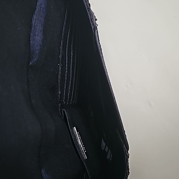 NWOT BCBGMaxazria Harlow Clutch in Black - Picture 6 of 6